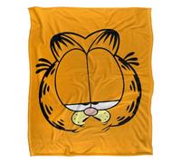 Garfield Silky Big Head Supersoft Blanket Yellow/black (One Size)
