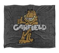 Garfield Silky Retro Supersoft Blanket Multicoloured (One Size)