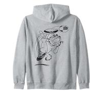 Garfield Soccer Kick Zip Hoodie