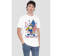 Garfield Subtle T Shirt, White Garfield White L