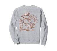 Garfield Thanksgiving Thanks A Lot Turkey Garfield Retro Sweatshirt