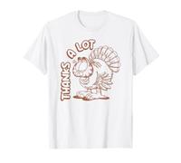 Garfield Thanksgiving Thanks A Lot Turkey Garfield Retro T-Shirt
