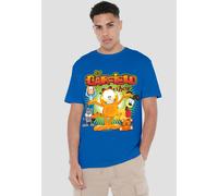Garfield The Garfield Show T Shirt, Royal Garfield Blue 4XL