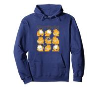 Garfield The Many Emotions Of Garfield Box Up Pullover Hoodie