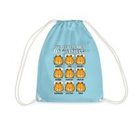 Garfield The Many Moods of Garfield Drawstring Bag