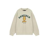 Garfield Unisex Beige College Sweatshirt - XXX-Large