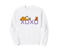 Garfield Valentine's Day And His Teddy Bear Sweatshirt