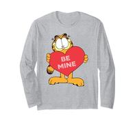 Garfield Valentine's Day Be Mine Romantic Poster Long Sleeve T-Shirt