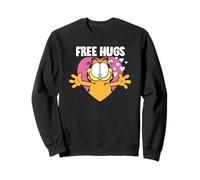 Garfield Valentine's Day Free Hugs Full Of Love Portrait Sweatshirt