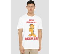 Garfield Whatevs T Shirt, White Garfield White XXL