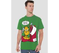 Garfield Wish Big T-Shirt, Kelly Green | Size: 2XL Garfield Green 2XL