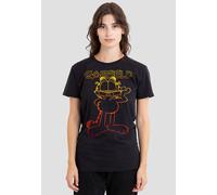 Garfield Women's Hotshot T-Shirt, Black | Size: Small Garfield Black S