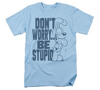 Garfield Worry Unisex T Shirt, Light Blue, 3XL