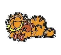 Garfield x Zen Monkey Studios: Garfield + Pookie - Collectible Enamel Pin, S, Zinc Iron, no gemstone