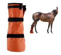 GARFTAI Horse Soaking Boot Equine Hoof Soaking Bag,Easy use Soaker Bag for Treating Common Hoof Ailments,Horse Leg Care ice Treatment Bucket with Quick fix Switch and EVA pad