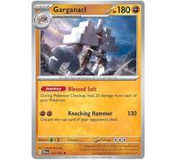 Garganacl 123/193 Rare Pokemon Card (SV2 Paldea Evolved) + 1x TitanCards® Toploader