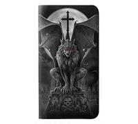 Gargoyle Devil Demon PU Leather Flip Case Cover For Sony Xperia 1 II
