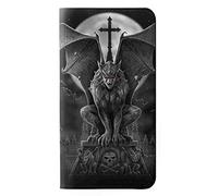 Gargoyle Devil Demon PU Leather Flip Case Cover For Sony Xperia XA2