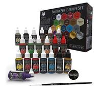 Gargoyle Fantasy Miniature Paint Set - Plastic Model Paints for Roleplaying Tabletop Figure - 20x Model Acyrilic Colours and a Brush - Miniature Painting DnD Starter Set- Model Paint (Starter)