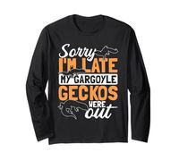 Gargoyle Gecko Reptile Lover | Funny Lizard Pet Owner Long Sleeve T-Shirt