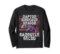 Gargoyle Gecko Reptile Owner Funny Gecko Saying Lizard Lover Long Sleeve T-Shirt