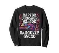 Gargoyle Gecko Reptile Owner Funny Gecko Saying Lizard Lover Sweatshirt