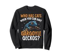Gargoyle Gecko Reptile Owner Funny Gecko Saying Lizard Lover Sweatshirt