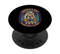 Gargoyle Grip Farmers Carry Vintage Halloween 90's Retro Gym PopSockets Adhesive PopGrip