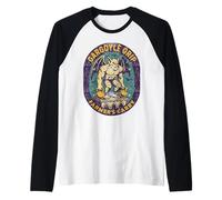 Gargoyle Grip Farmers Carry Vintage Halloween 90's Retro Gym Raglan Baseball Tee