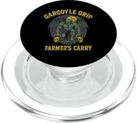 Gargoyle Grip Spooky Vintage Halloween 90's Retro Gym PopSockets PopGrip for MagSafe