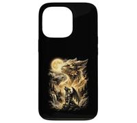 Gargoyle Howling at the Moon Meme Case for iPhone 13 Pro