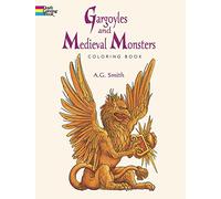Gargoyles and Medieval Monsters Coloring Book (Dover Coloring Books)