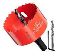 GARHWAL Bi-Metal Hole Saws - 68mm Wood Cutter, Metal Hole Saw, Circular Cutter for Walls, Core Drill Bit - Fast Cutting with Long-Lasting Blades for Plumbing, Conduits, Kitchens, Other DIY Projects
