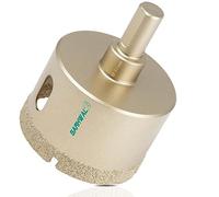 GARHWAL Vacuum Brazed Diamond Hole Saw Core Drill Bit - Ideal Hole Cutter for Tile, Ceramic, Porcelain, Brick, Stone, Glass, and Granite (Diamond Hole Saw Diameter 51mm)