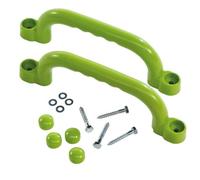 GARIOUANS 1 Pair Solid Safety Handles for Climbing Frames Playhouse Random Color Stable Plastic for Enhanced Safety Jungle Gym Indoor Play Equipment Random Color