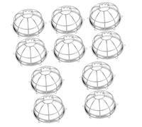 GARIOUANS 10 pcs Fire Sprinkler Detector Protective Cover Fire Alarming Bracket Robust Design for Indoor Use Compatible with Smoke Sensors