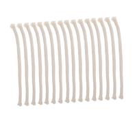 GARIOUANS 100pcs Cotton Braided Oil Lamp Wicks Rapid Ignition Replacement for Kerosene Alcohol Lanterns Laboratory Heating and Candle Making