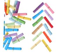 GARIOUANS 100Pcs Mini Paper Scrolls for Writing Decorative Wish Bottles Versatile DIY Craft Decorations for Birthdays Anniversaries Valentines Day and Scrapbooking