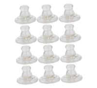 GARIOUANS 100PCS Silicone Earring Backs Flat Back Stoppers Lightweight Soft Pads for Sensitive Skin Stable Fit Preventing Sagging and Falling Off Compatible with Studs and Hoops
