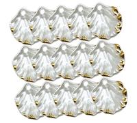 GARIOUANS 100Pcs Small Floral Flower Petal Charms for Jewelry Making for Easy Stringing Suitable for DIY Bracelets Necklaces Headdresses and Craft