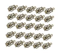 GARIOUANS 100Pcs Vintage Alloy DIY Kerosene Lamp Pendants for Jewelry Making Lightweight Charms with Loop for Bracelets Earrings Crafting Accessories
