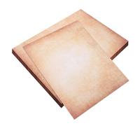 GARIOUANS 100pcs Vintage Double Sided Writing Paper Set Sturdy Smooth Surface for Letter Writing Scrapbooking Journaling DIY Crafts Creative Vintage Printer Paper