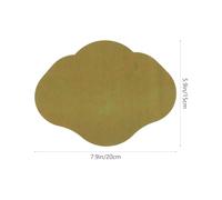 GARIOUANS 10pcs Green 15x20cm Portable Household Empty Navel Patches for Obesity Group Supply, Navel Accessories for Weight Loss and Detox Stomach Use