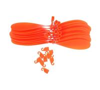 GARIOUANS 10pcs Model Aircraft Power Accessories Propeller Airplane Blade Parts for Airplanes Blade Accessories for Planes Abs Blue