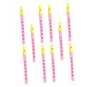 GARIOUANS 10pcs Plastic Clarinet for Lightweight Musical Instrument Random Color Educational Beginner Recorder for Hand Coordination Practice Random Color