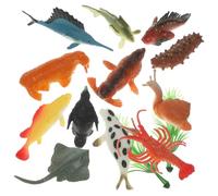 GARIOUANS 12pcs Assorted Ocean Animal Figurines Playset Realistic Sea Creatures Educational Figures for Party Decorations and School Science Projects