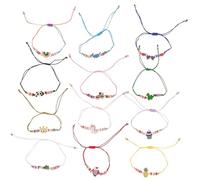 GARIOUANS 12pcs Bracelets Lovely Beaded Decorative Jewelry for Comfortable Party Favor Accessories for Daily Wear Photo Props Theme and Stage Shows