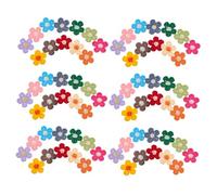 GARIOUANS 150pcs Floral Embroidery Patches Iron Sewing Applique for Clothing Bags Shoes DIY Decoration Compact Flower Sew Appliques for Jackets Jeans Accessories