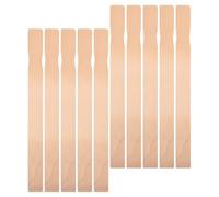 GARIOUANS 15pcs Wooden Paint Stir Sticks with Polished Finish and Lightweight Design for Resin and Paint Mixing, for Art Crafts and Library Labels, Sturdy Wood Material
