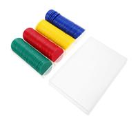 GARIOUANS 160pcs Teaching Reward Coins Bingo Counting Disks Bingo Chips Reward Money Tokens Caught Being Good Coins for Classroom Practice Chips Token Plastic
